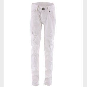 Hound Jeans - Pipe Ripped - Hvid Denim