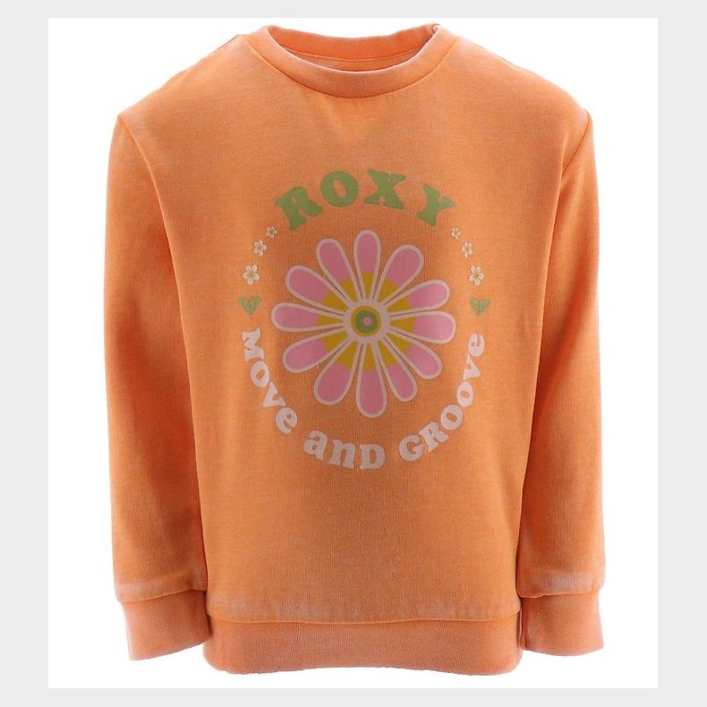 Roxy Sweatshirt - Music and Me - Orange Melange