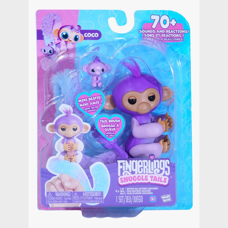 Fingerlings Bamse Snuggle Tails Abe