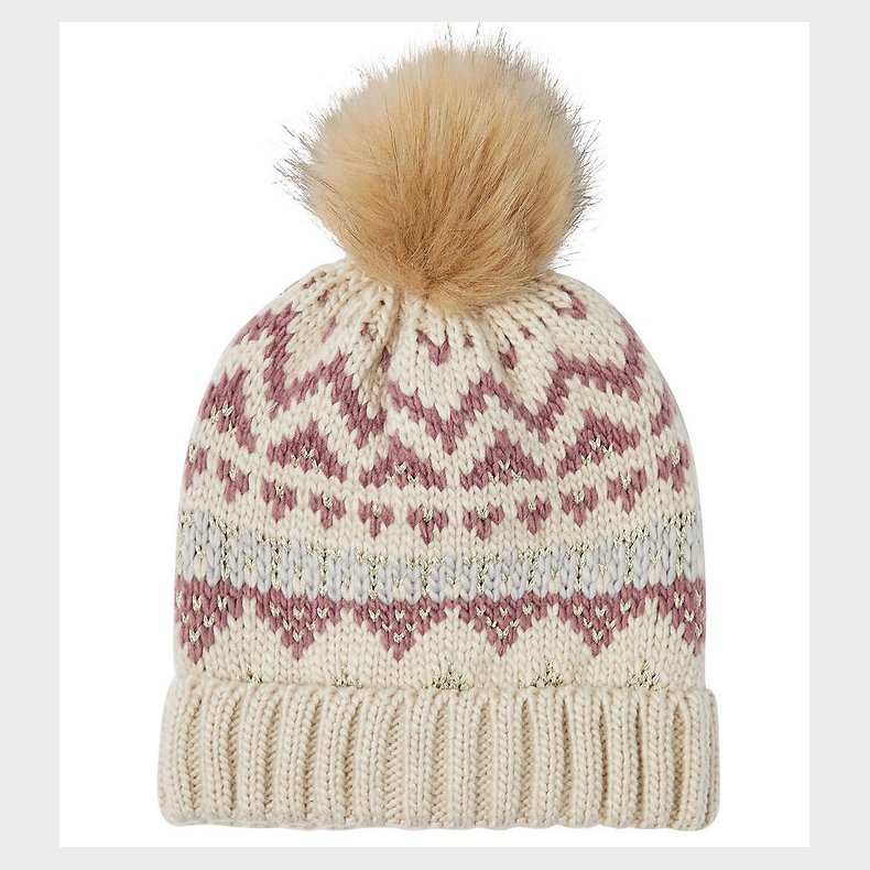 Name It Beanie - Strik - NkfMilla - Moonbeam