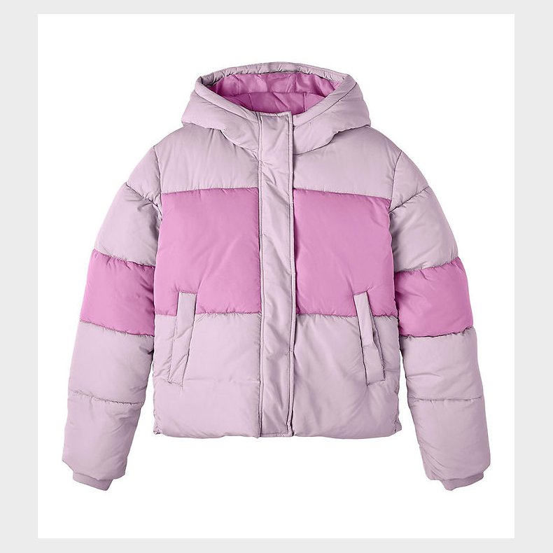 LMTD Dynejakke - NlfMilsa - Lilac Snow