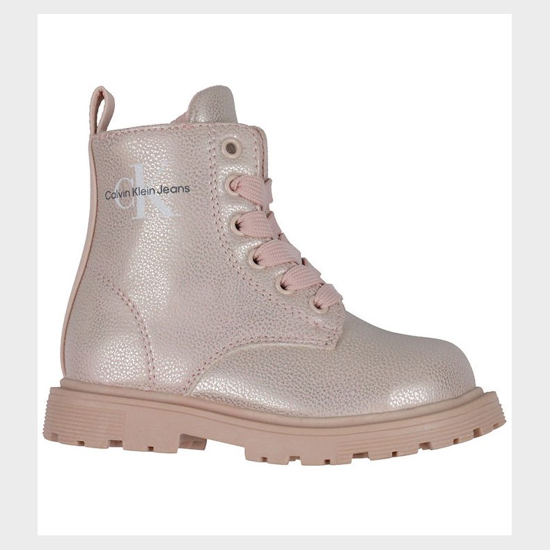 Calvin Klein Stvler - Lace-Up - Metallisk Rosa