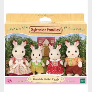 Sylvanian Families - Chocolate Rabbit Family - 5655