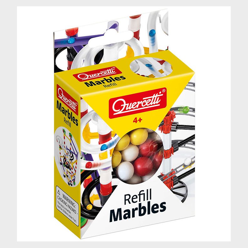 Quercetti Kugler til Kuglebane - 14 mm - 100 stk.