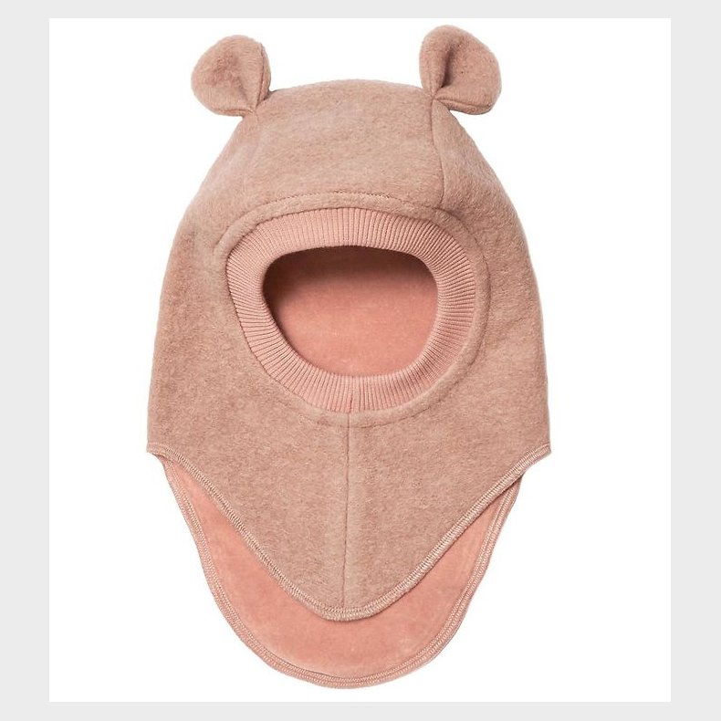 Huttelihut Elefanthue - Uld/Bomuld - 2-lags - Plys - Rose Melang