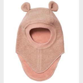 Huttelihut Elefanthue - Uld/Bomuld - 2-lags - Plys - Rose Melang