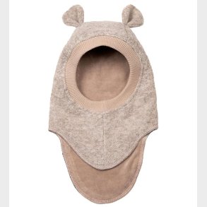 Huttelihut Elefanthue - Uld/Bomuld - 2-lags - Plys - Camel Melan