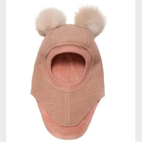 Huttelihut Elefanthue - Uld/Bomuld - 2-lags - Big Bear - Rose Me