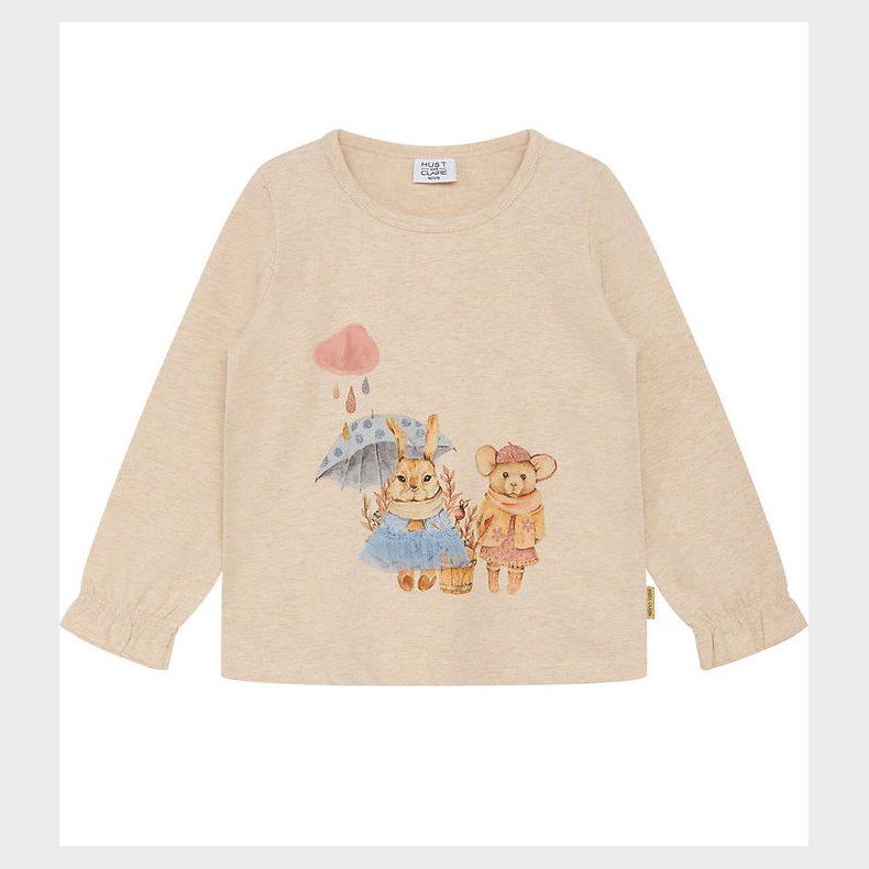 Hust and Claire Bluse - Ammy - Wheat Melange