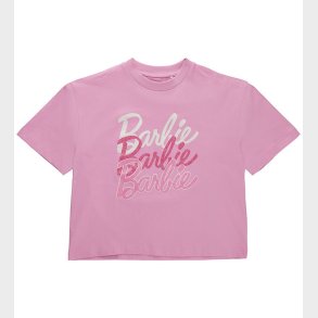 The New T-shirt - TnBarbie - Boxy - Pastel Lavender m. Print