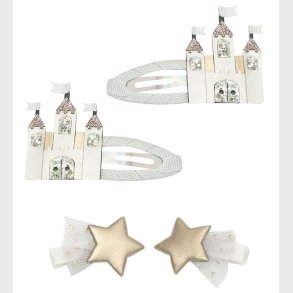 Mimi & Lula Hrspnder - 4 stk - 3,5/6 cm - Castle and Star Fair