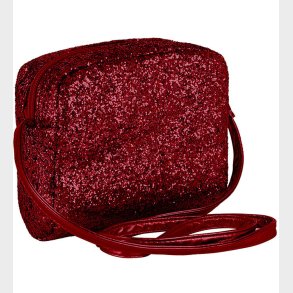 Mimi & Lula Skuldertaske - Rd Glitter