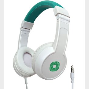 TIMIO H�retelefoner - Foldbare - Hvid/Turkis