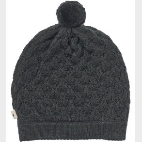 Wheat Hue - Uld - Strik - Ezel - Black Cola