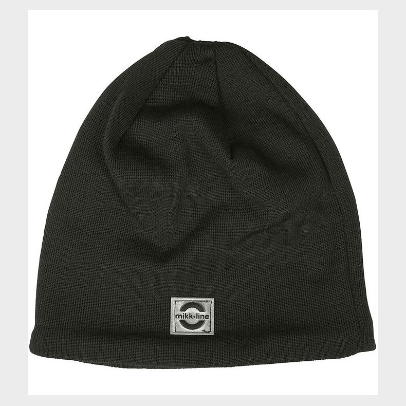 Mikk-Line Hue - Uld/Akryl - 2-lags - Sort