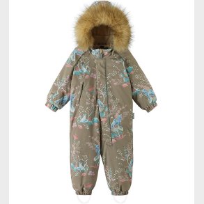 Reima Flyverdragt - Lappi - Light Oak m. Print