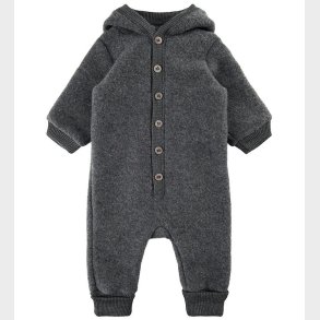 Mikk-Line Kredragt m. Htte - Uld - Anthracite Melange