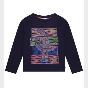 Billieblush Bluse - Navy m. Similisten