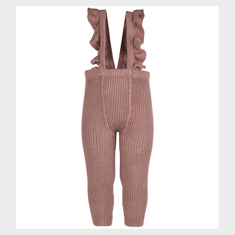 Condor Leggings m. Seler - Strik - Rib - Praline