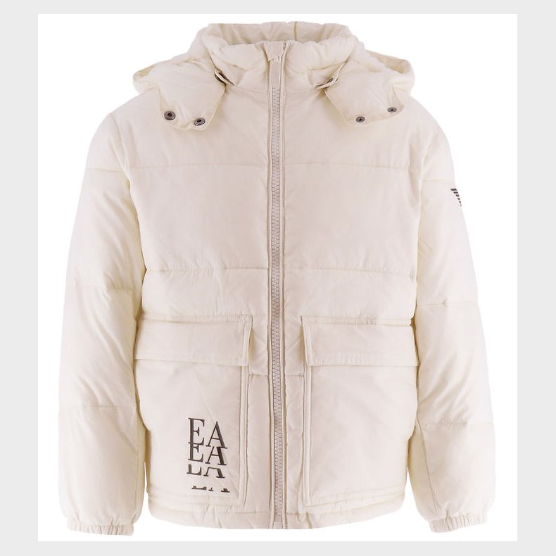 Emporio Armani Dynejakke - Off White