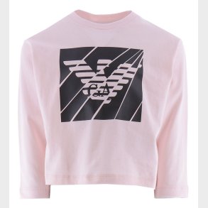 Emporio Armani Bluse - Rosa/Sort