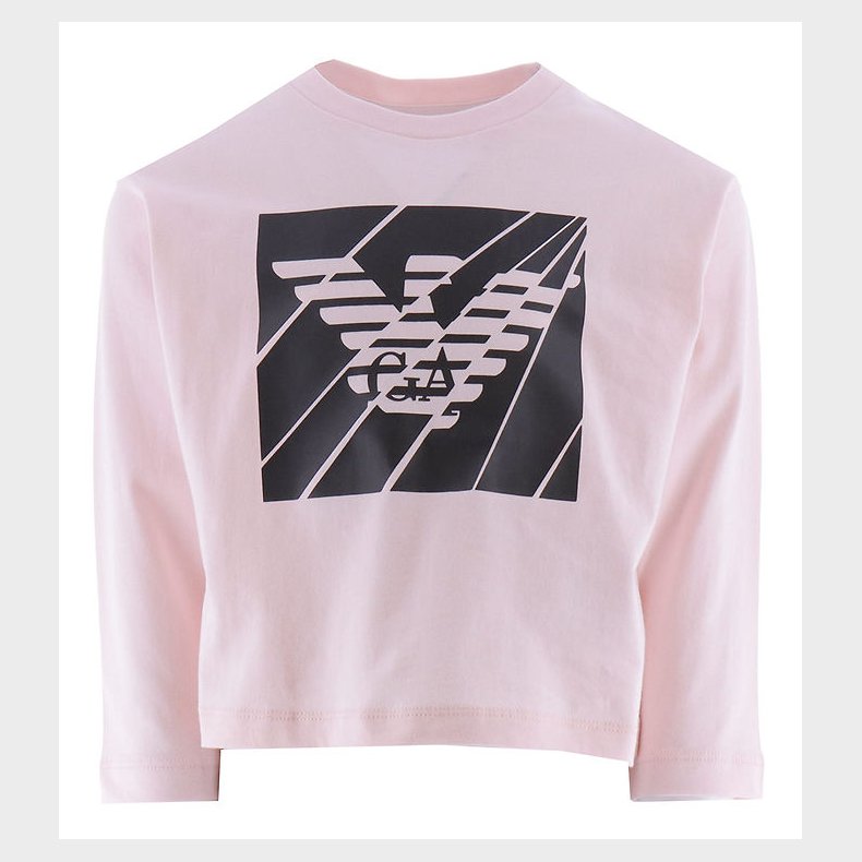 Emporio Armani Bluse - Rosa/Sort