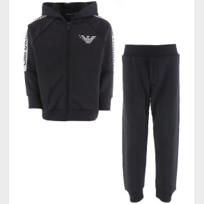 Emporio Armani Sweatst - Sort m. Gr