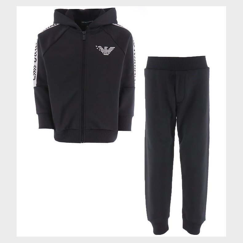 Emporio Armani Sweatst - Sort m. Gr