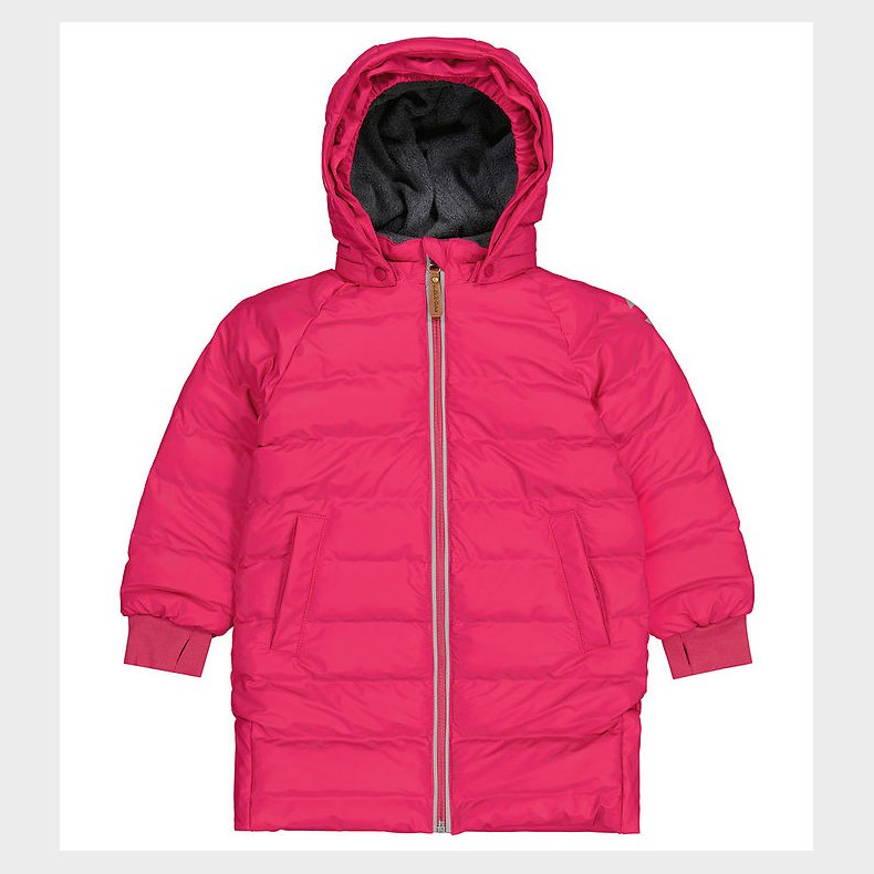 Mikk-Line Dynefrakke - PU - Recycled - Fuchsia Red