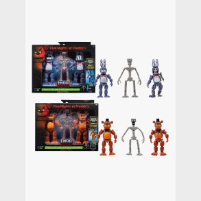 Five Nights at Freddy's Endo Figurst 3-pak, Blandet
