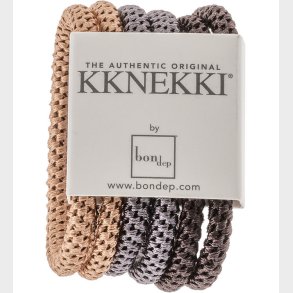 Kknekki Hrelastikker - Slim - 6-pak - Brun