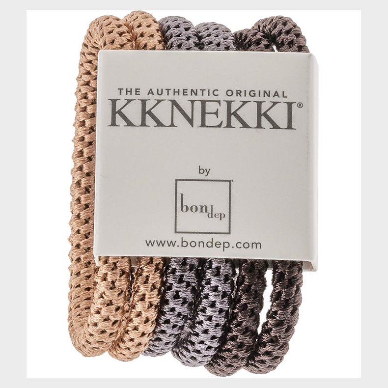 Kknekki Hrelastikker - Slim - 6-pak - Brun