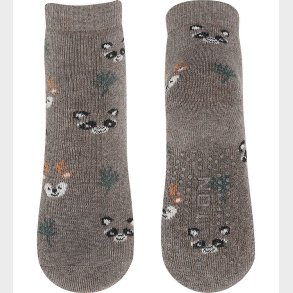 Melton Str�mper m. Antiskrid - Forest - Denver Melange