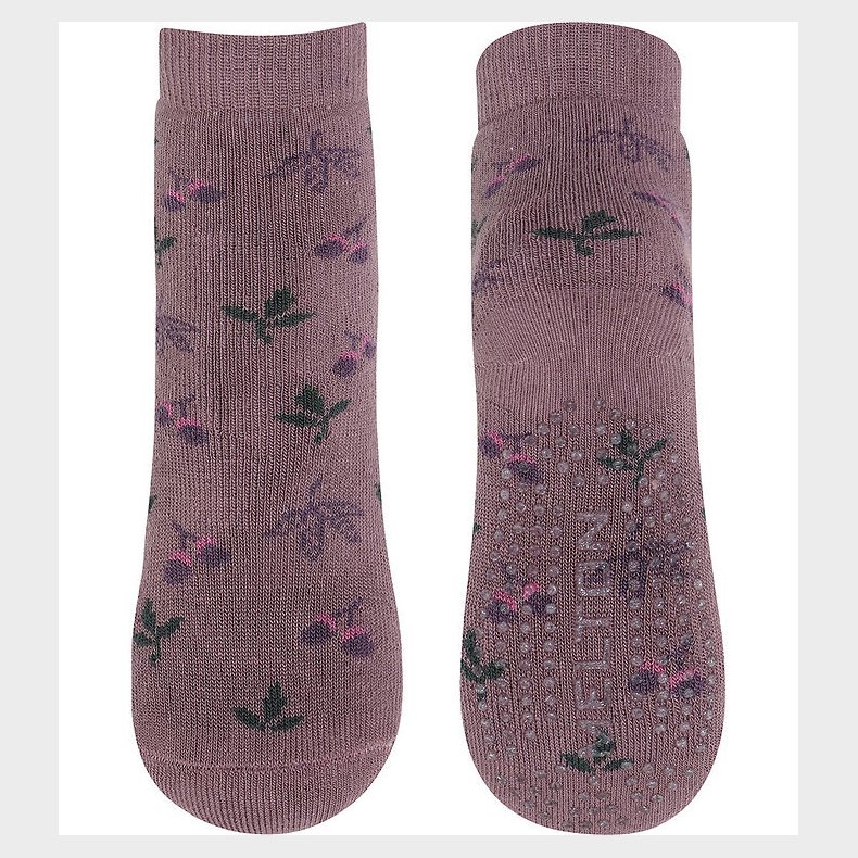 Melton Str�mper m. Antiskrid - Maple - Grape Shake