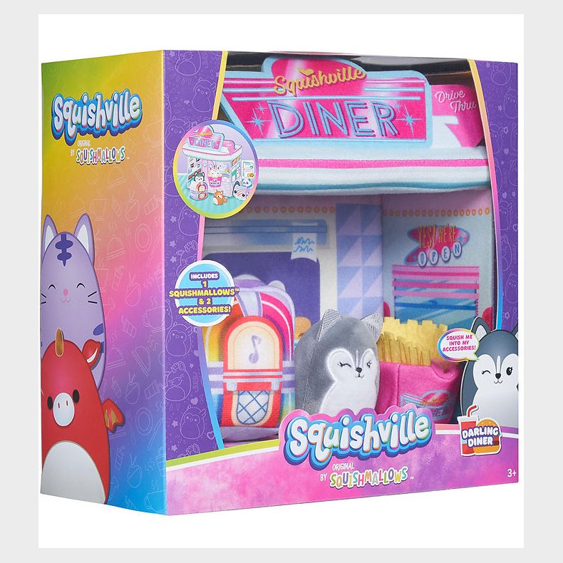 Squishville Dukkehus - Darling Diner