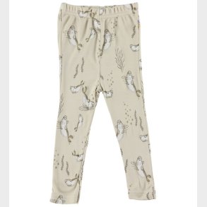 Joha Leggings - Bambus - Beige Aop