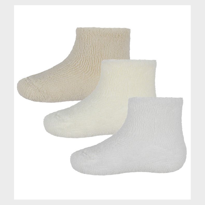 Condor Strmper - 3-pak - Frott - Beige/Hvid