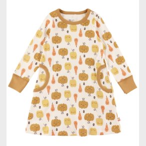 Katvig Kjole - Hvid m. Grskar