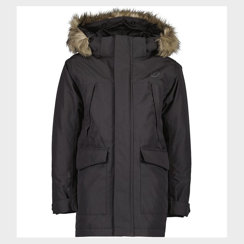 Didriksons Vinterfrakke - Oxid - Sort
