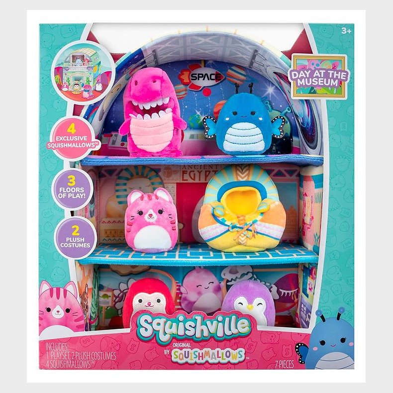 Squishville Dukkehus - Day at The Museum