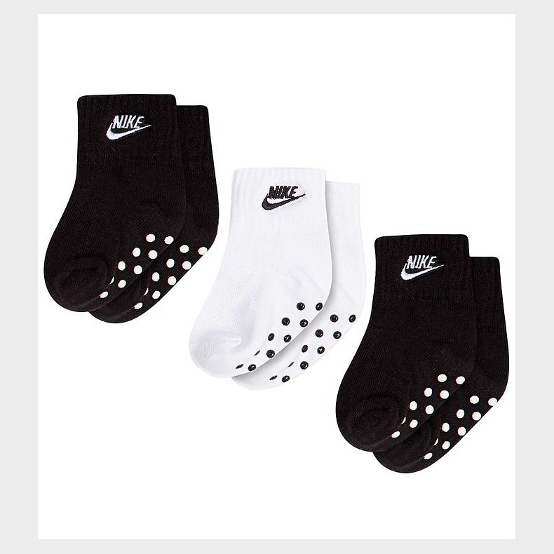 Nike Strmper - 3-pak - Sort/Hvid