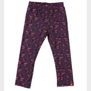 DYR-Cph Leggings - DYRCheetah - Grey Viola Flutter