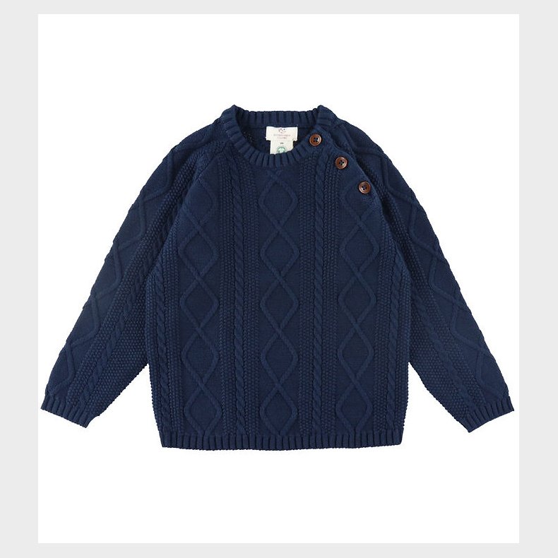 Copenhagen Colors Bluse - Strik - Navy