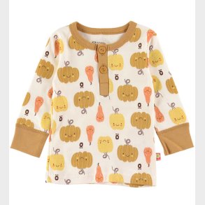 Katvig Bluse - Hvid m. Grskar