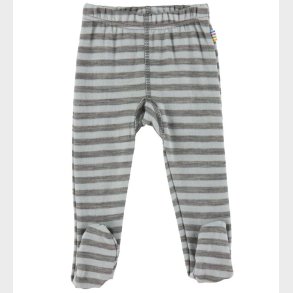 Joha Leggings m. Fdder - Uld - Gr/Mynte