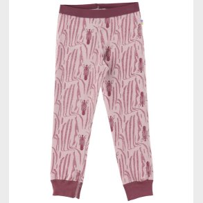 Joha Leggings - Uld/Bomuld - Rosa/Zebra