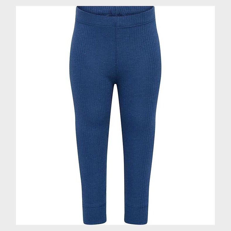 Hummel Leggings - Rib - hmlRene - Ensign Blue