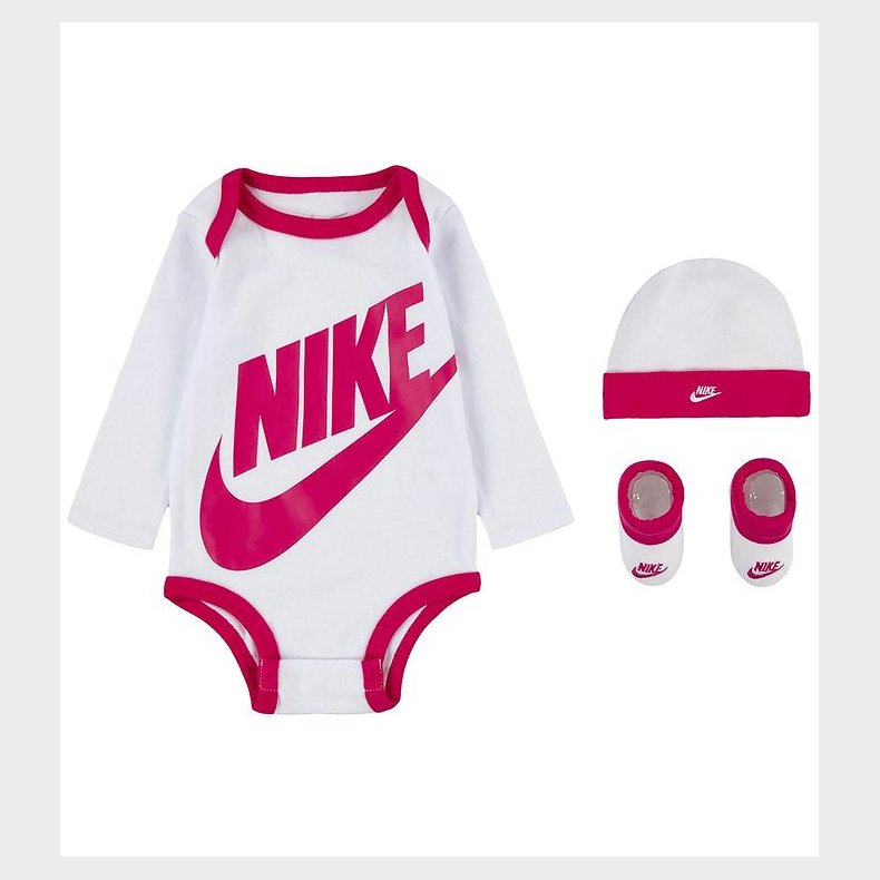 Nike Gaveske - Futter/Hue/Body l/ - Futura - Rush Pink/Hvid