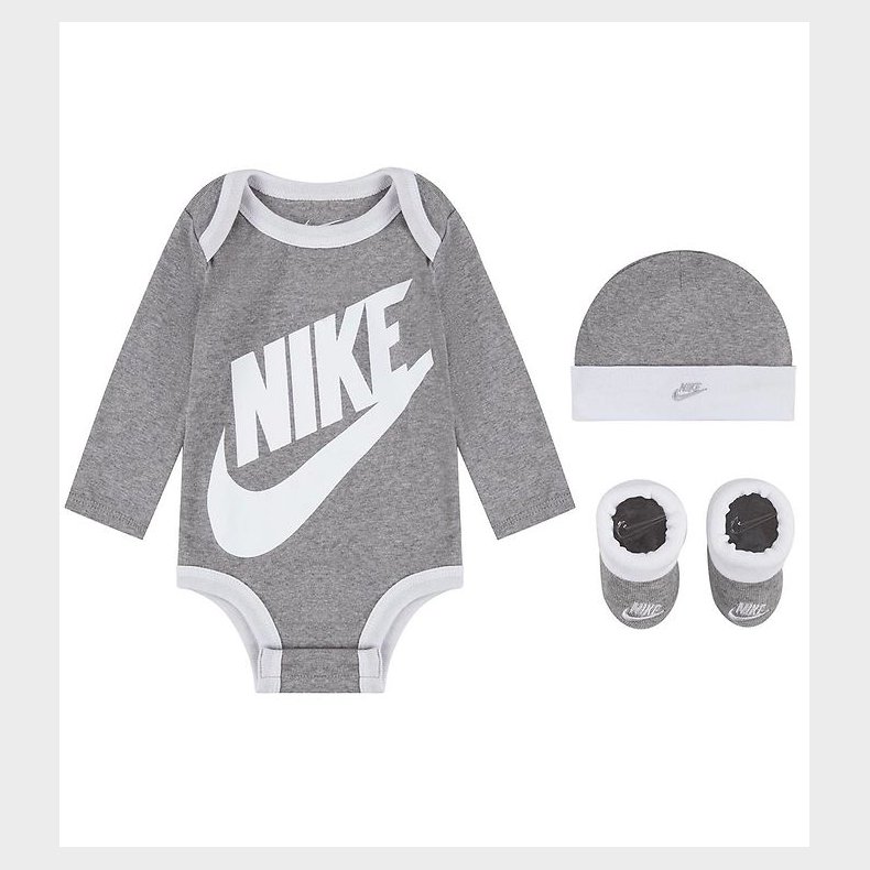 Nike Gaveske - Futter/Hue/Body l/ - Grmeleret/Hvid