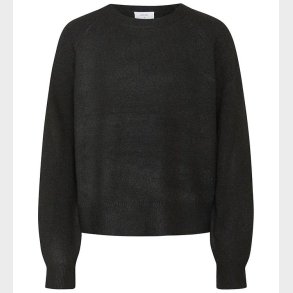 Grunt Bluse - Strik - Iben - Sort